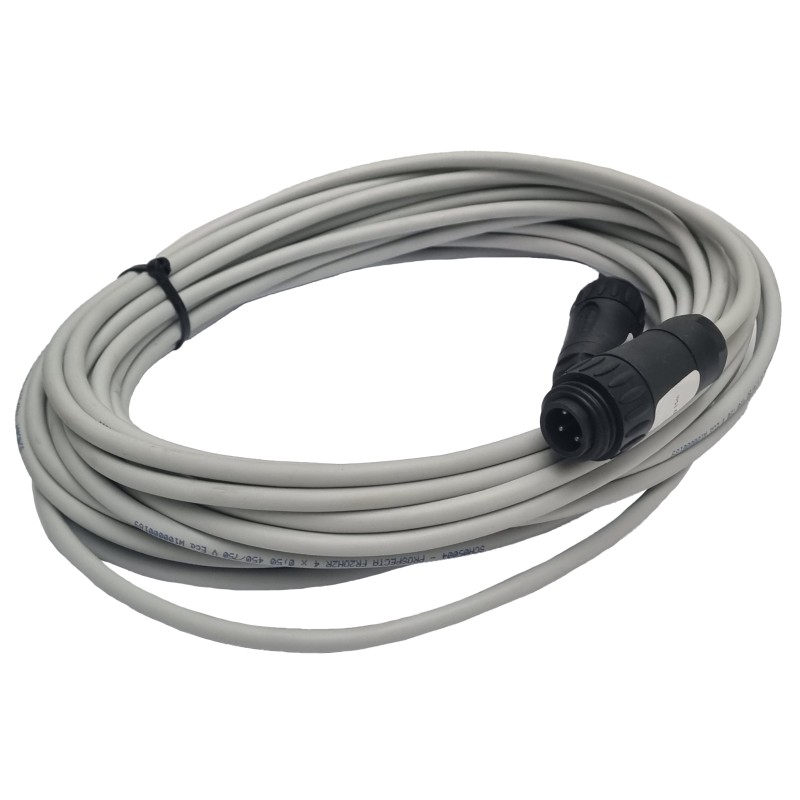 Serielle Kabelverbindung mit 15m Kabel (4-polig)