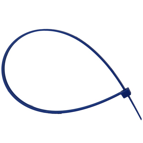 Attache-câbles en polyamide BLEU 100 x 2.5 mm / poche à 100 pcs.