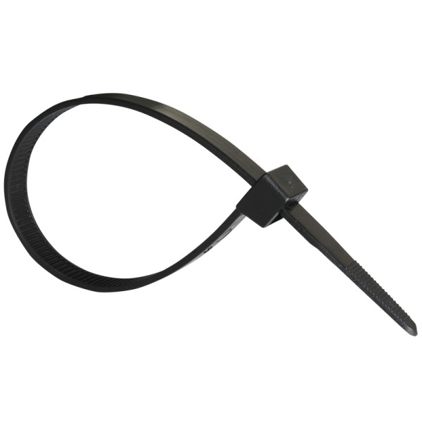 Kabelbinder UV-Solar Spezial-Einsatz schwarz 290 x 4.5 mm / Beutel à 100 Stk.